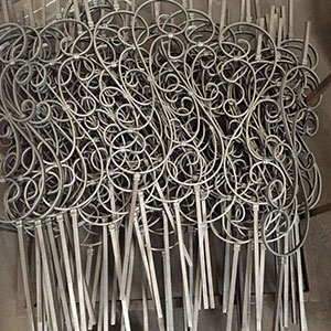 Wrought iron blauters