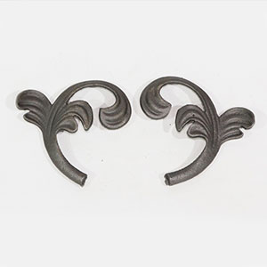 Cast steel leaves